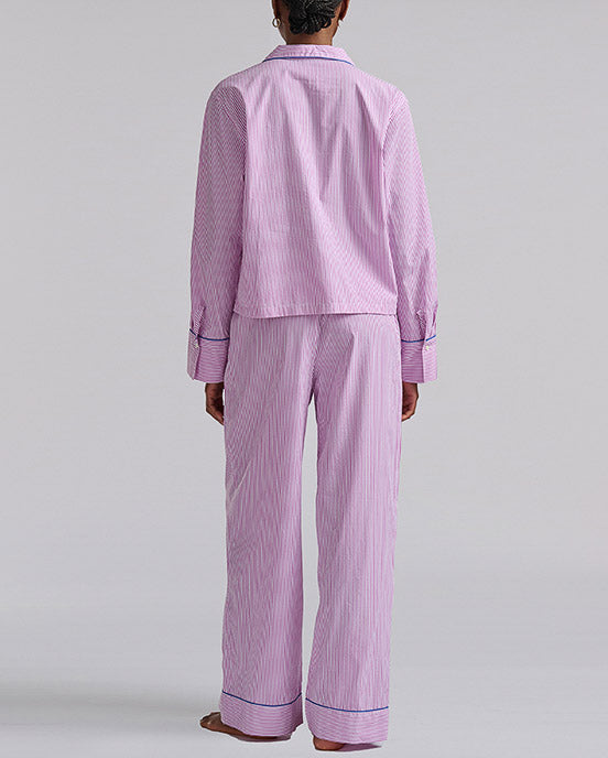 23 in PJ Set with Piping