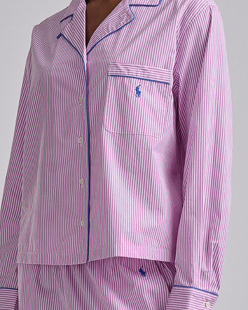 23 in PJ Set with Piping