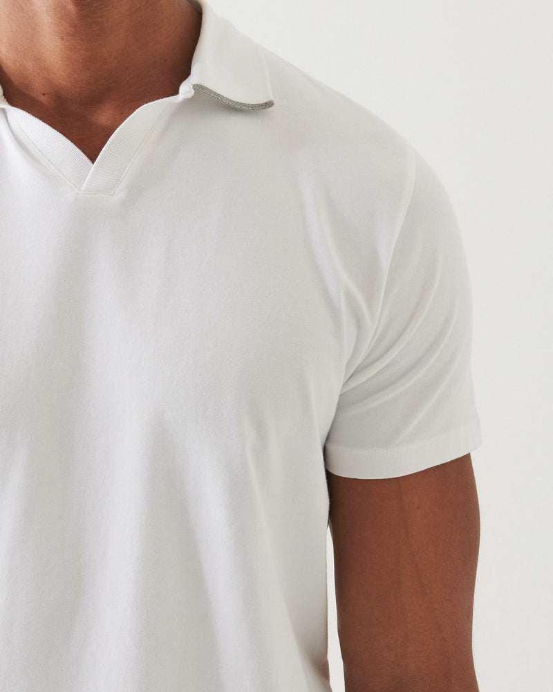 Stretch Tipped Open Polo