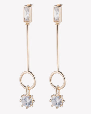 Boucles d'oreilles Baguette Estate Line