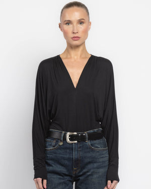 Body Dolman à col en V
