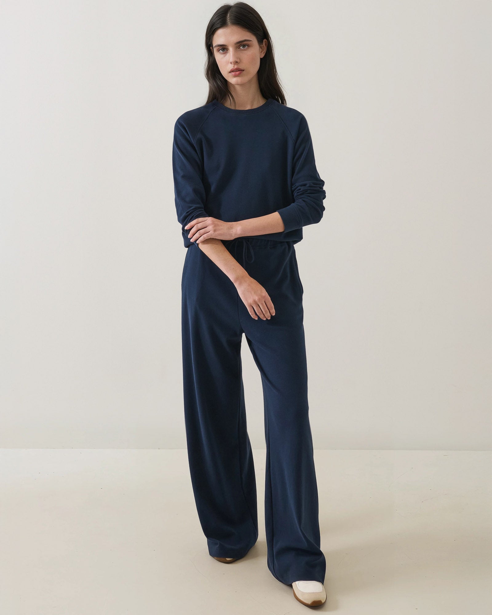 Pantalon décontracté à cordon coulissant