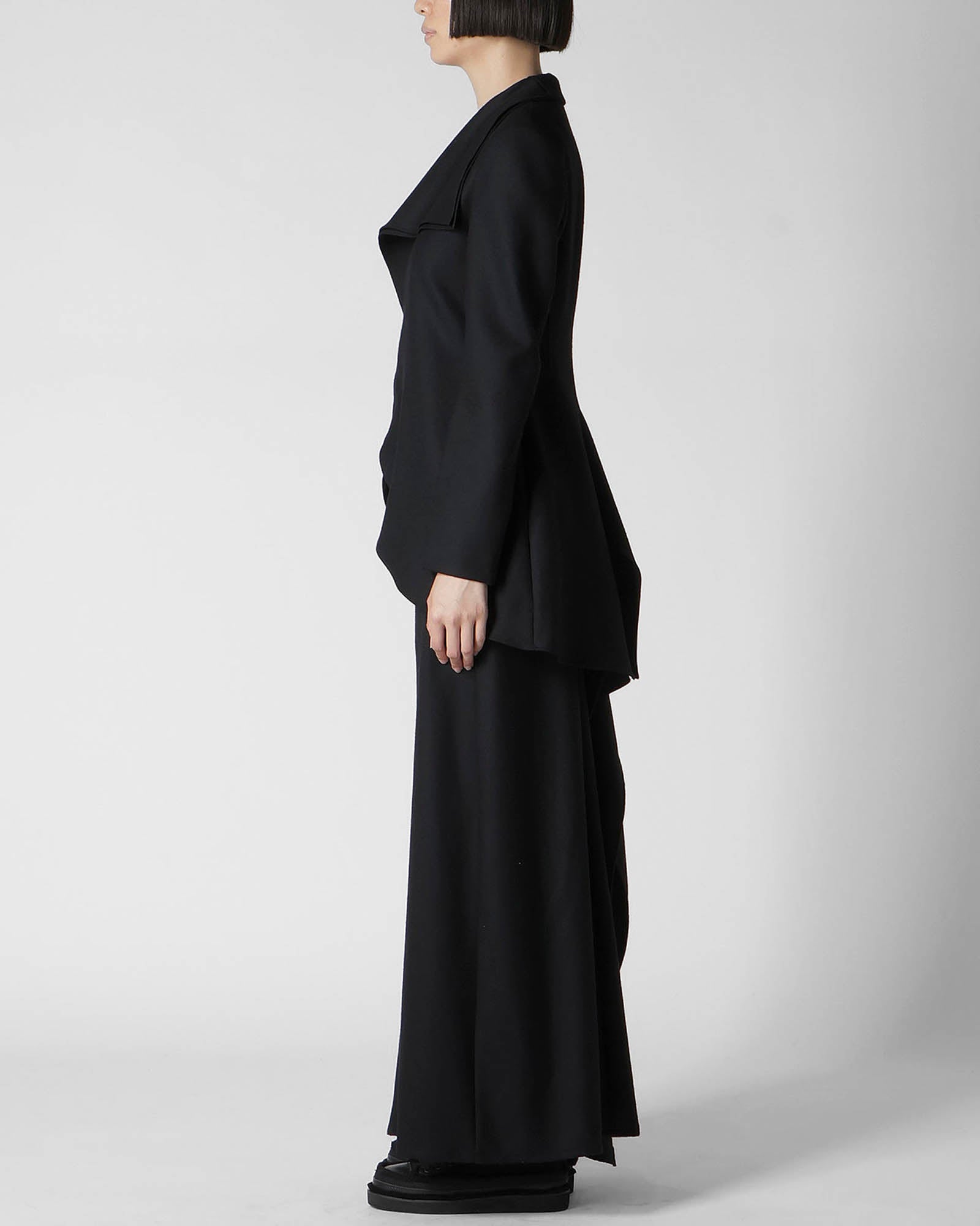 Curved Hem Jacket