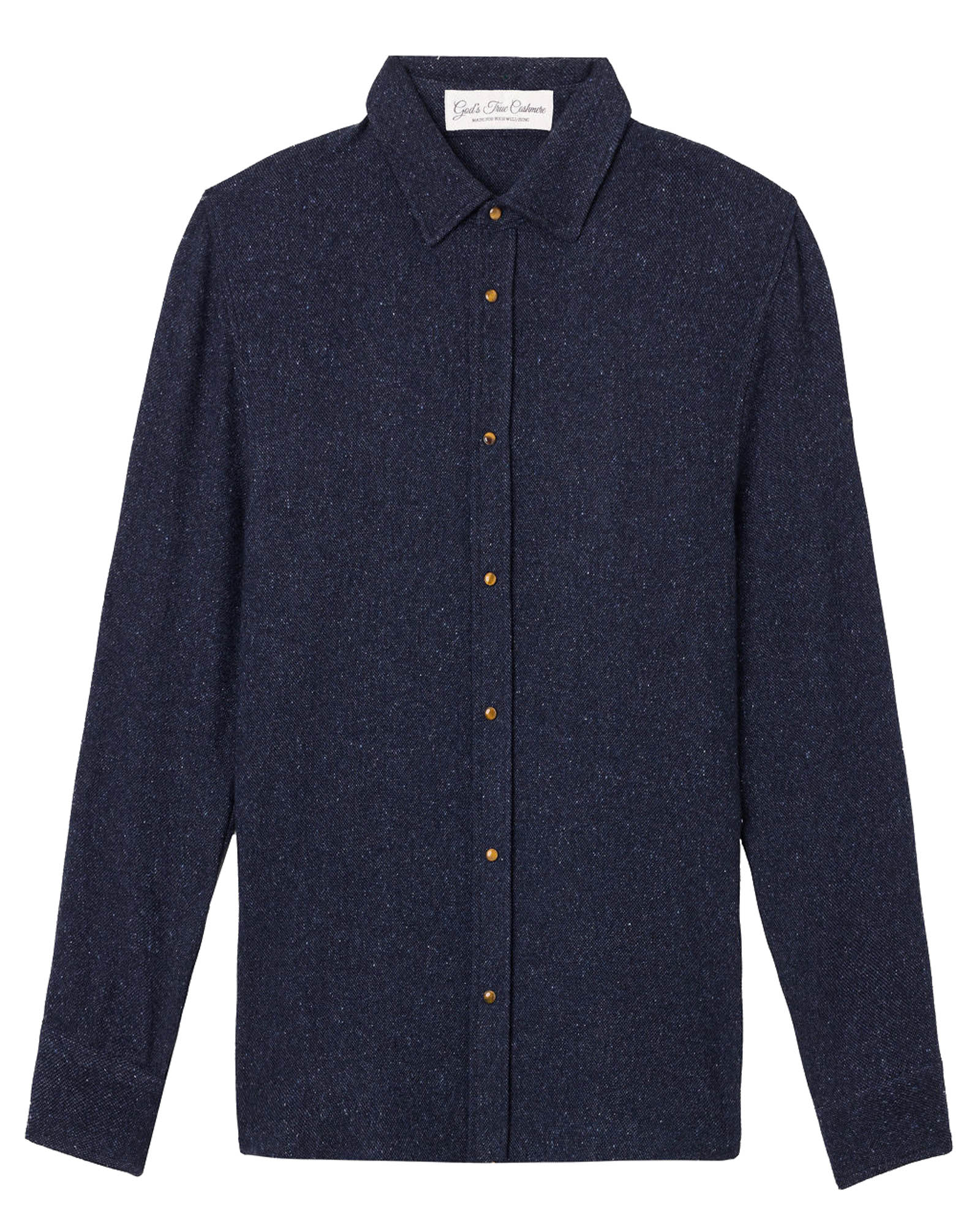 Chemise Donegal de minuit