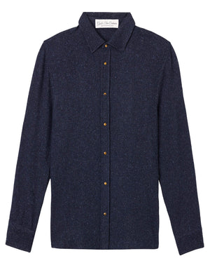 Chemise Donegal de minuit