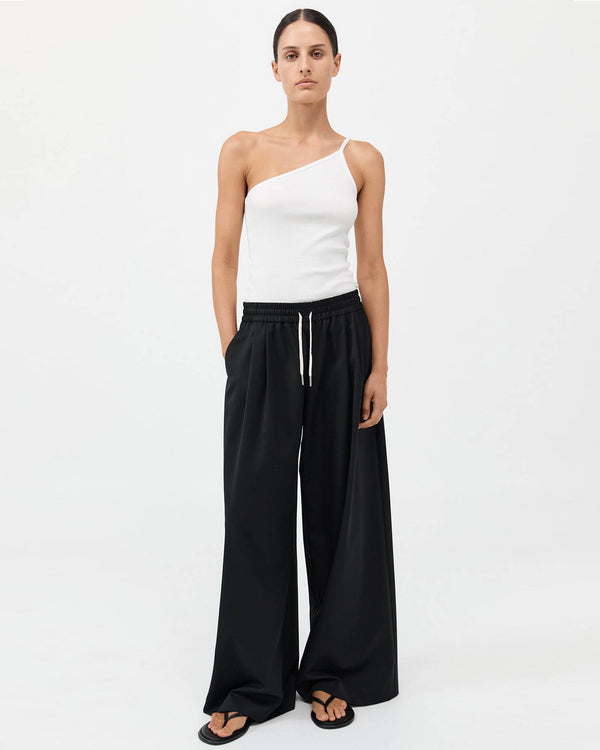 Wool Drawstring Pants