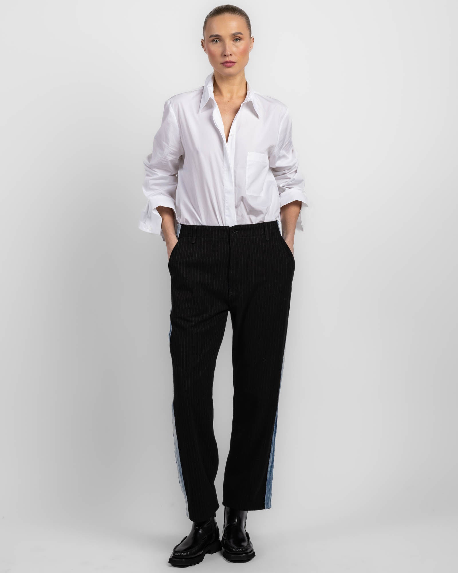 Pantalon de smoking garçon manqué