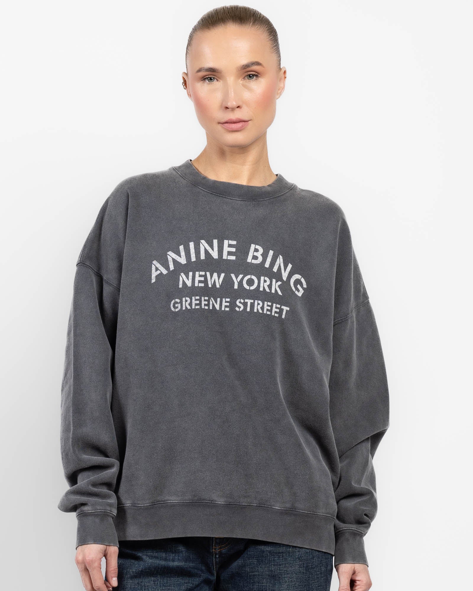 【ANINE BING 】MILES SWEATSHIRT NY スウェット ANINE BING Miles NY Sweatshirt