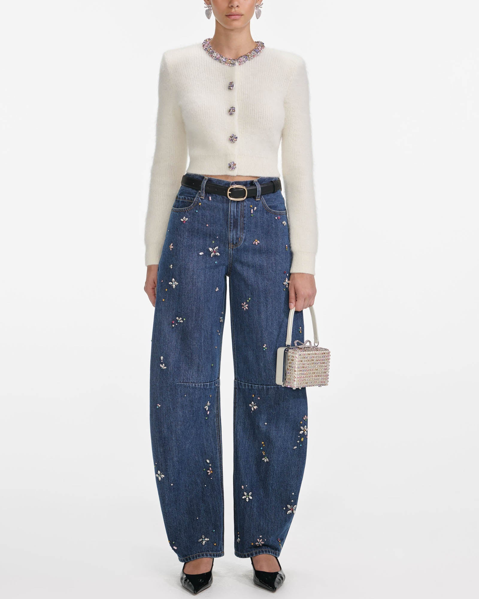 Cardigan à bordures