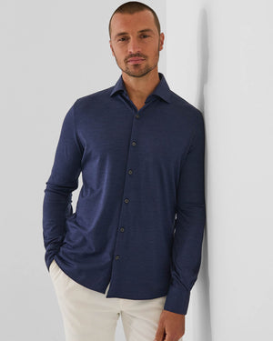 Long Sleeve Wool Shirt