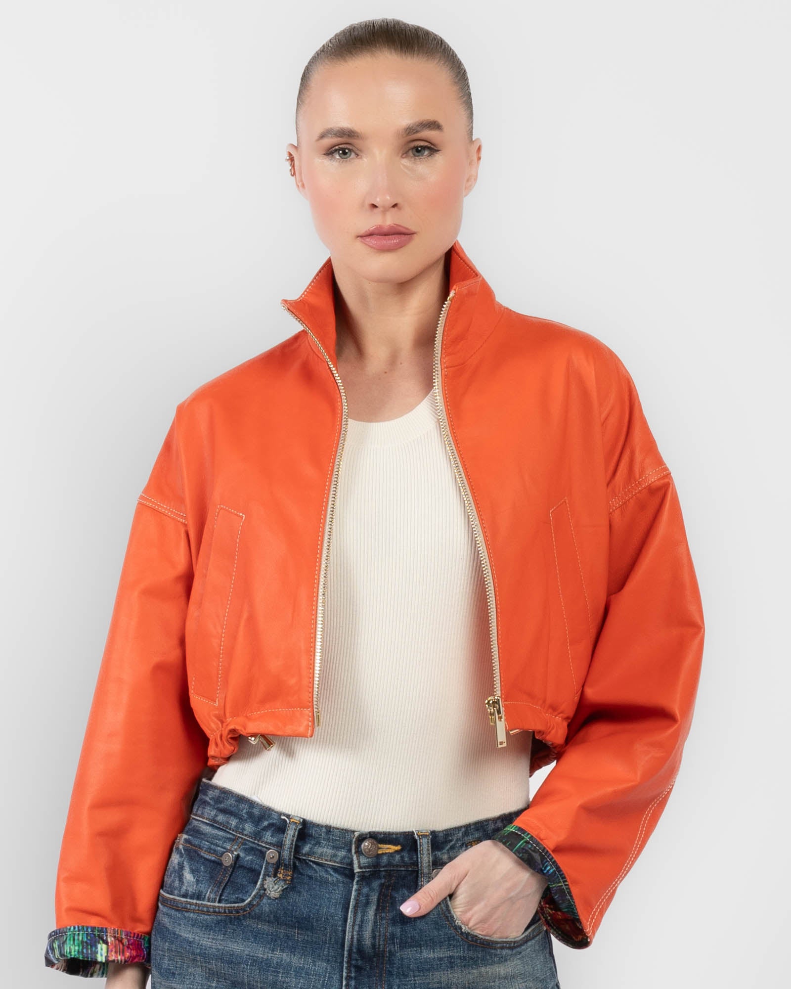 veste en cuir