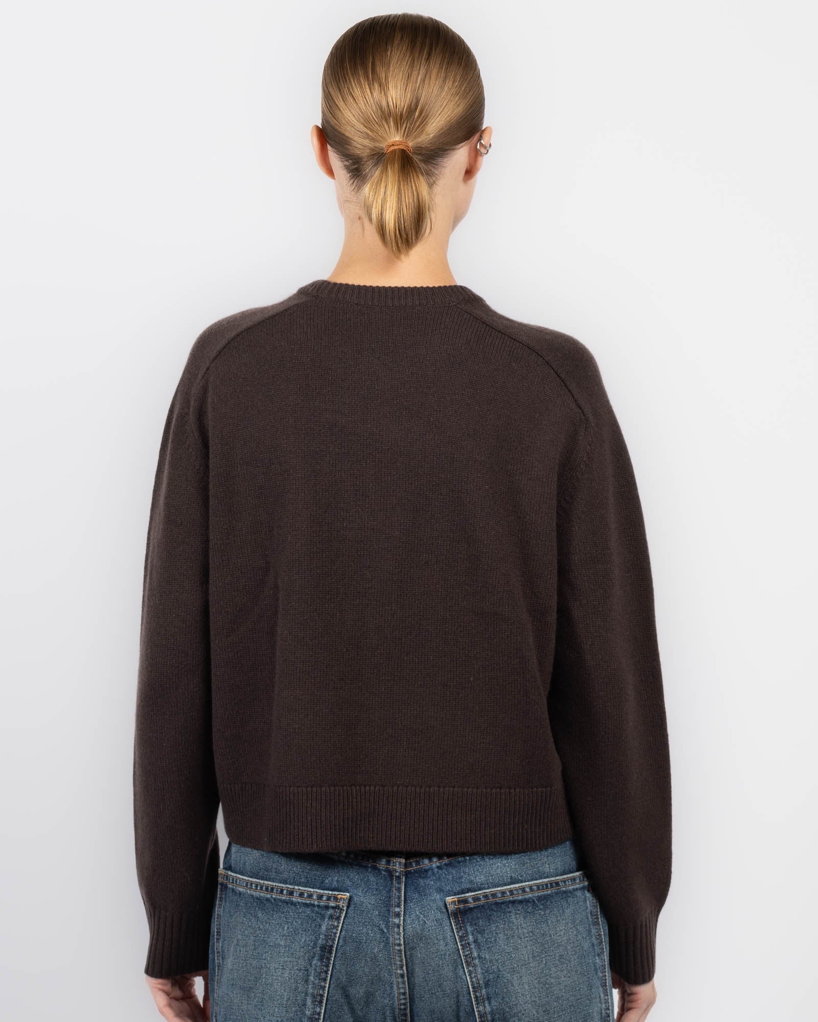 Crop Crewneck Sweater