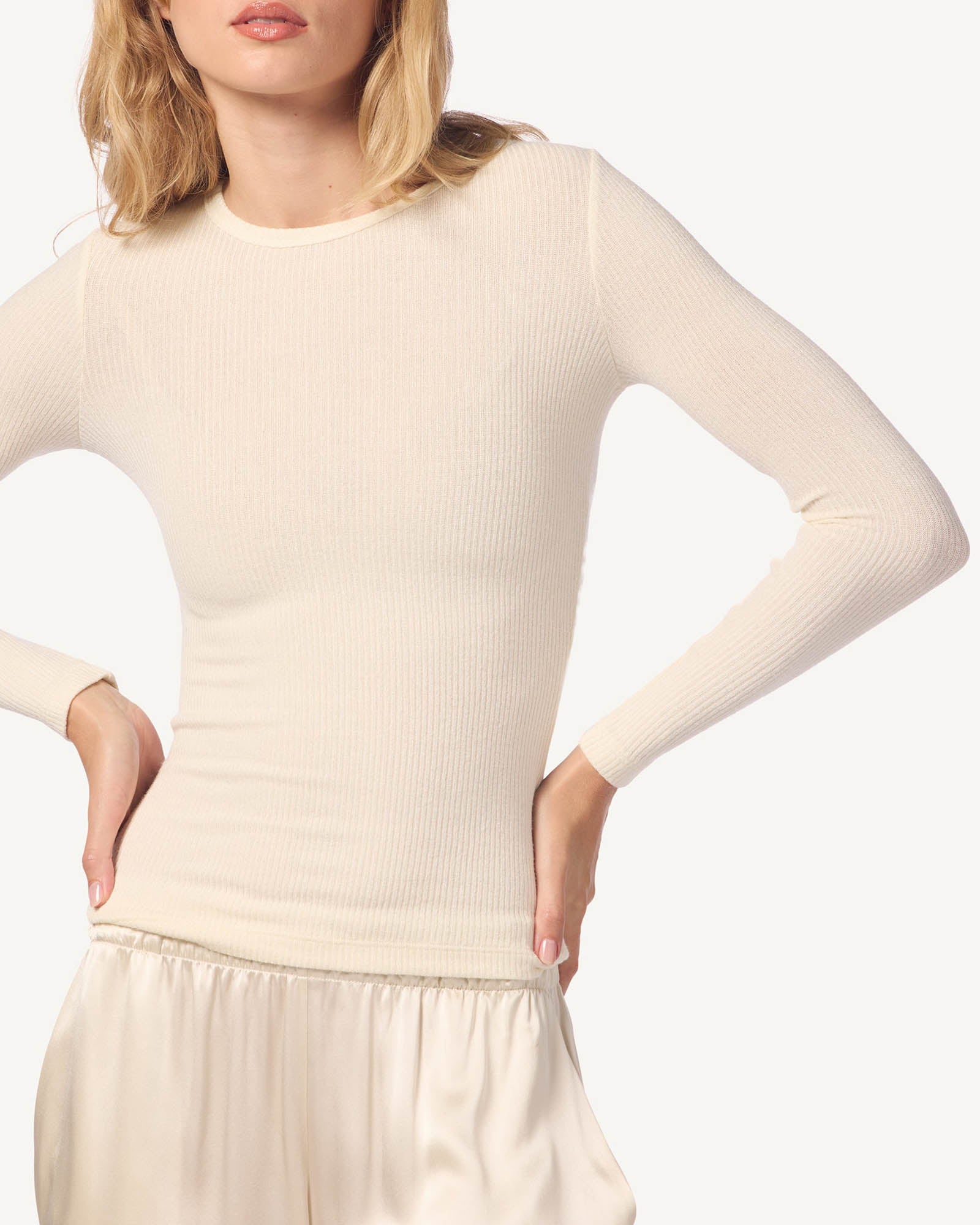 Quincy Fitted Crewneck