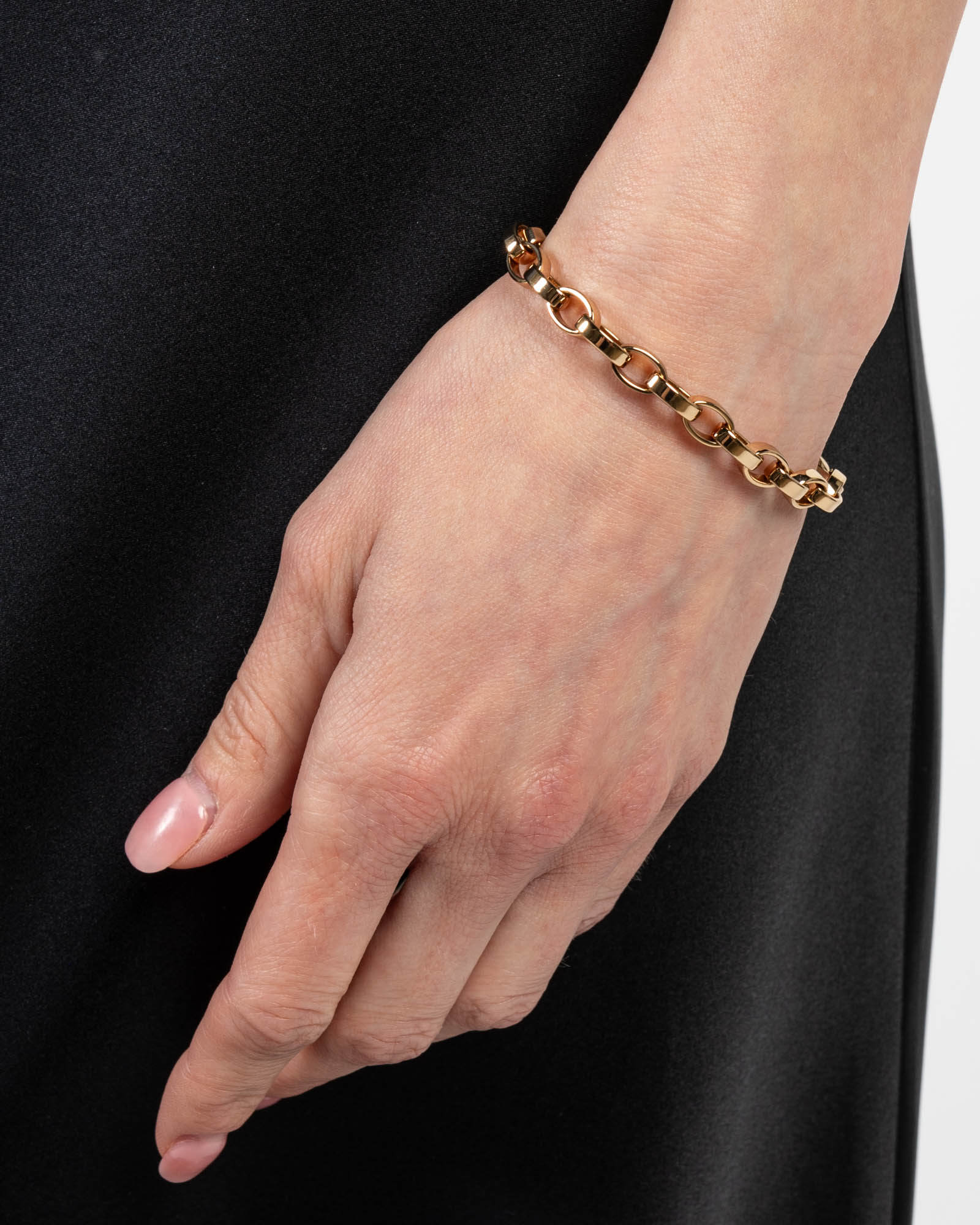 Small Ellipse Link Bracelet