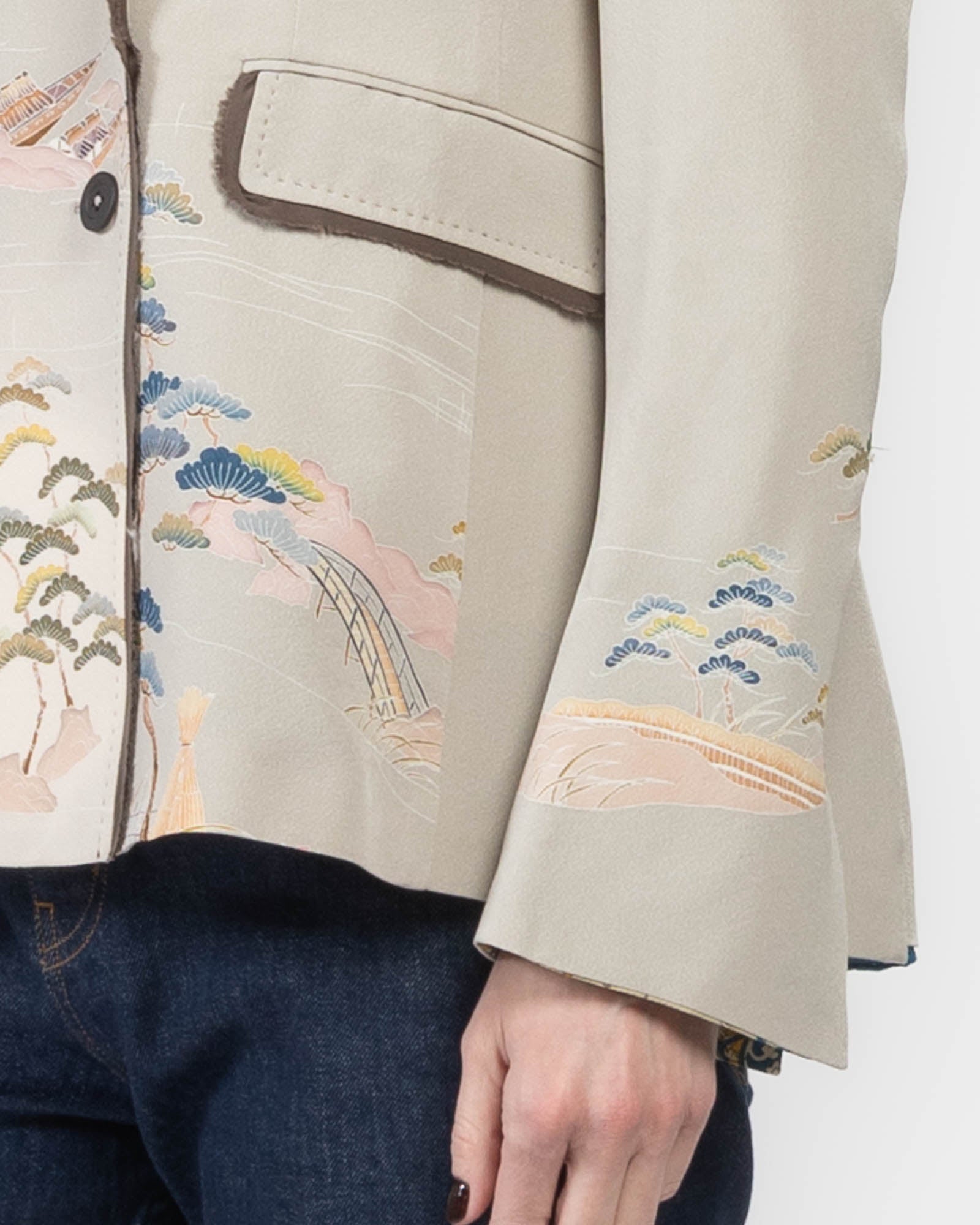 Overdye Kimono Jacket