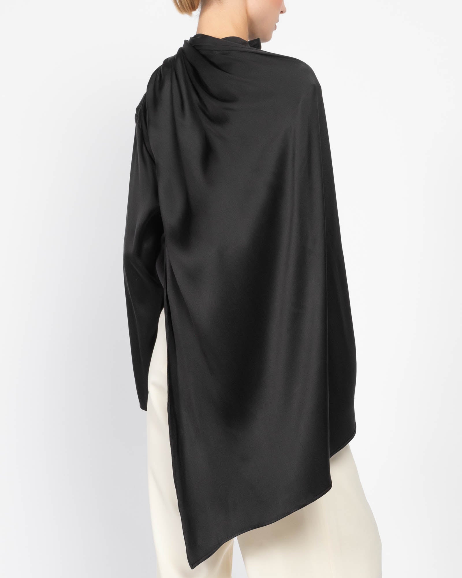 Chemisier effet cape