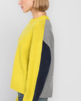 Colour block Crewneck