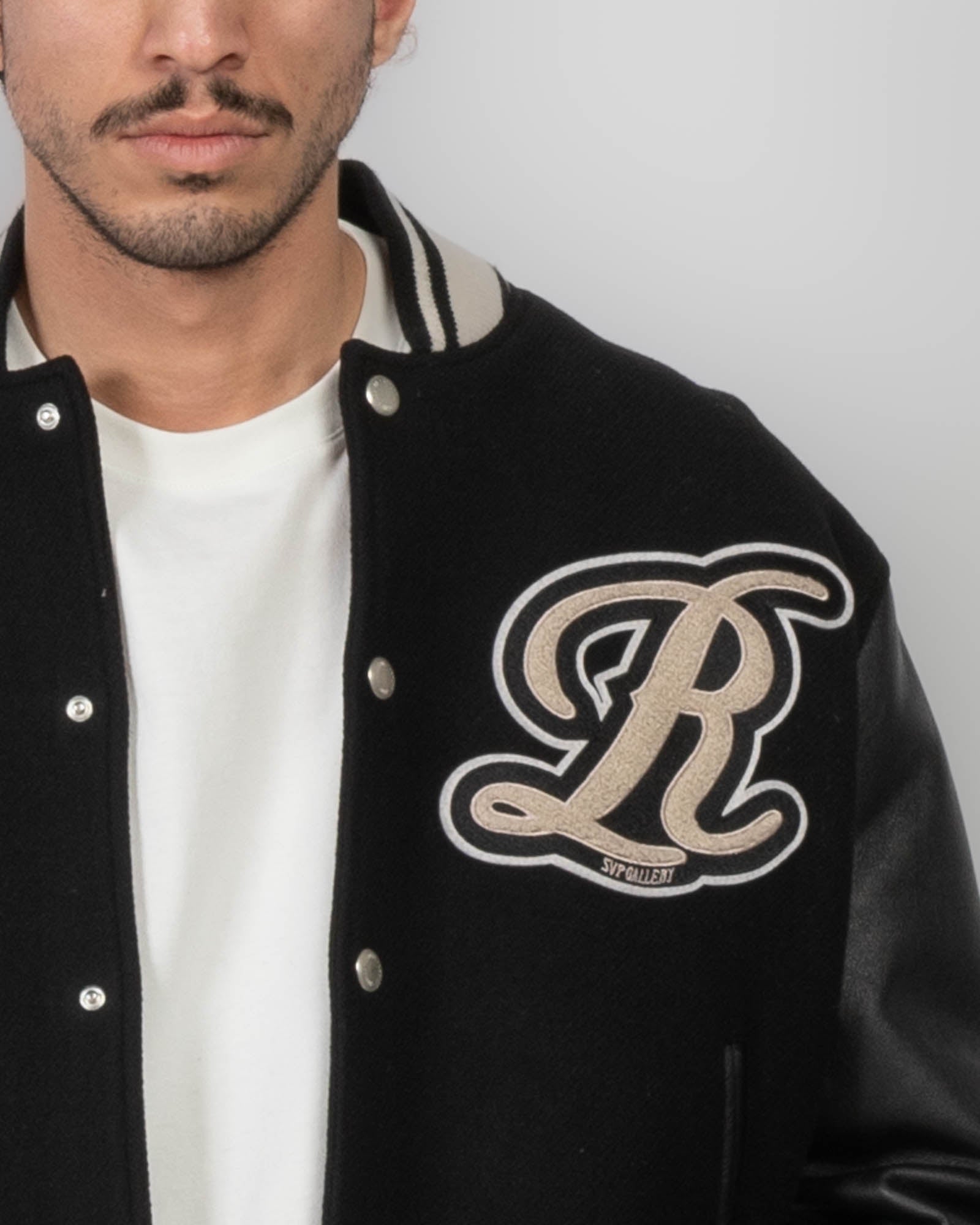 Varsity Wool Leather Jacket