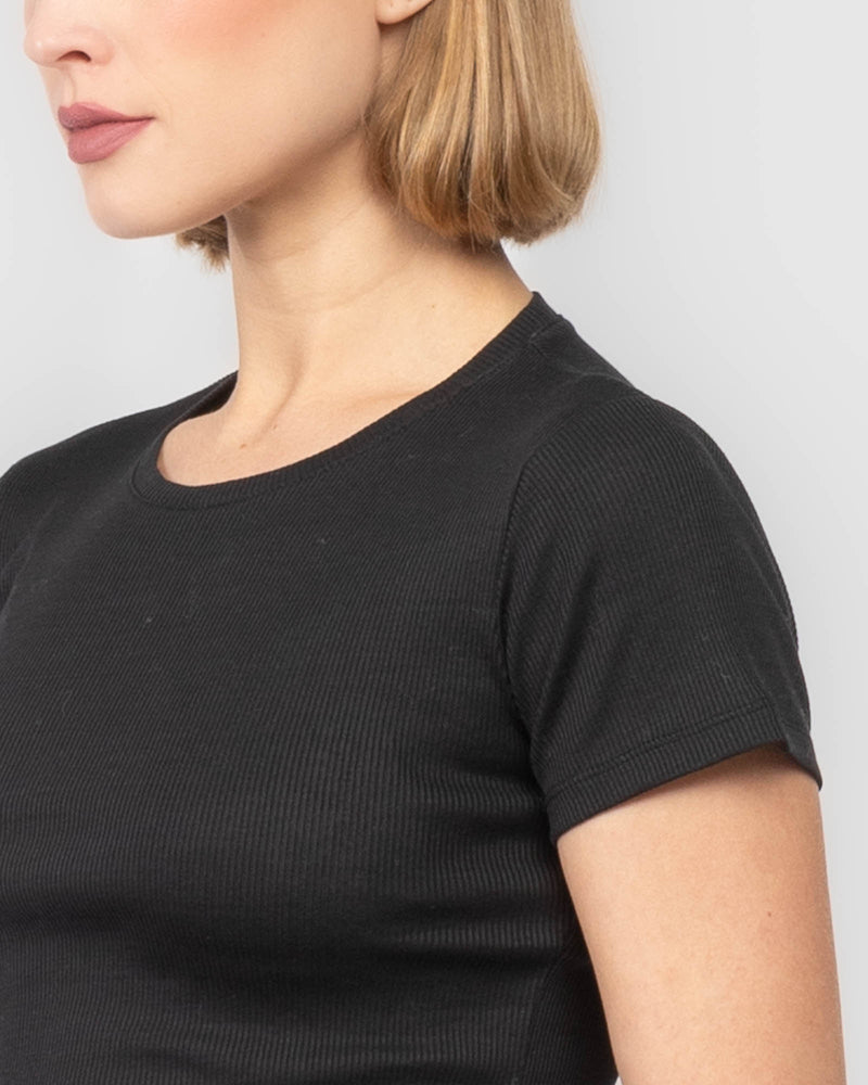 Ribbed Tee