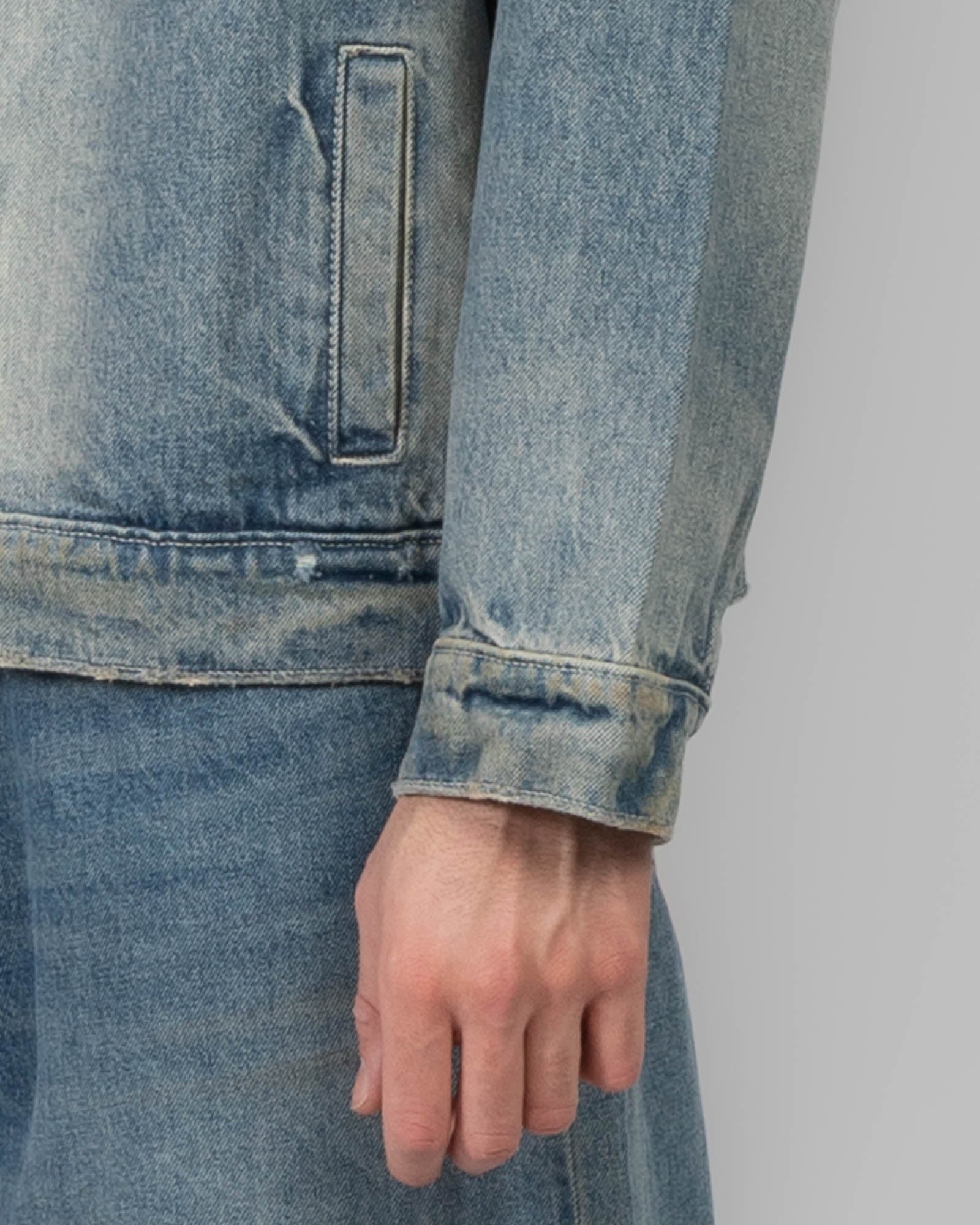 Veste en jean surdimensionnée