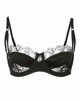 Lace Inset Longline Bra