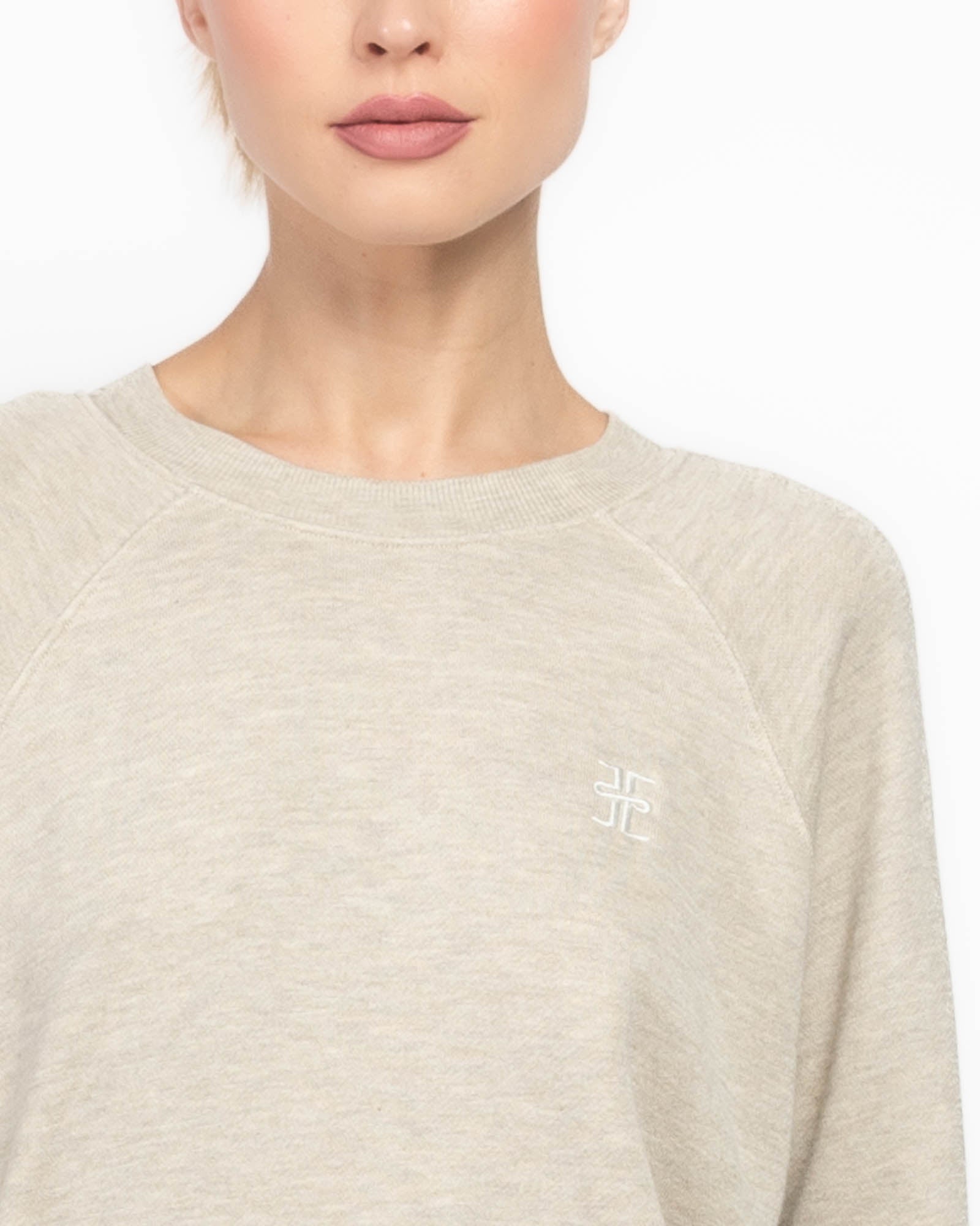 Shrunken Raglan Crewneck