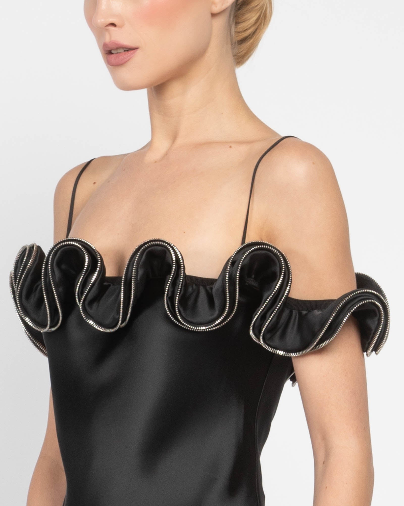 COPERNI Zip Ruffles Dress