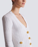 V-Neck Knit Cardigan
