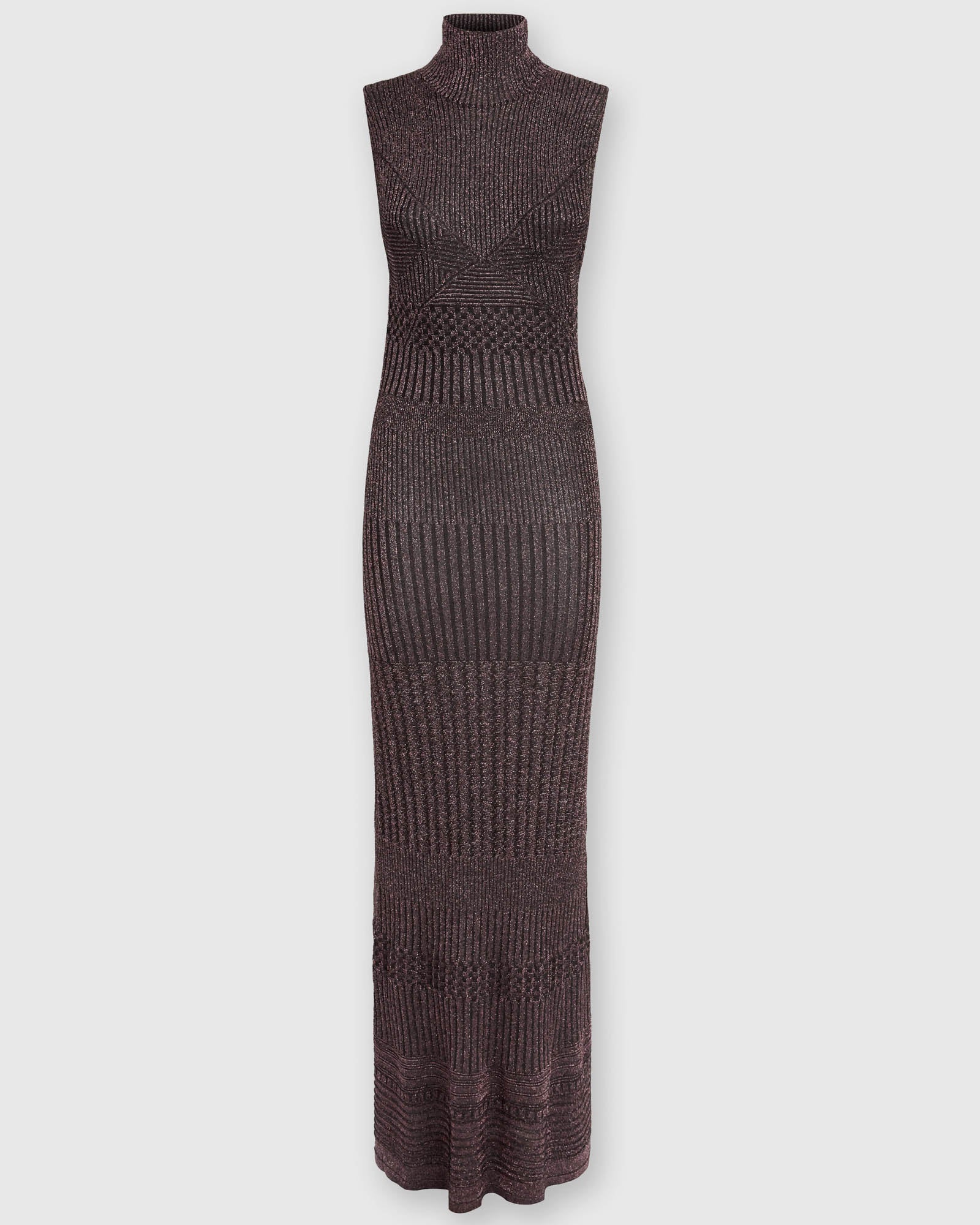 Sleeveless Turtleneck Dress