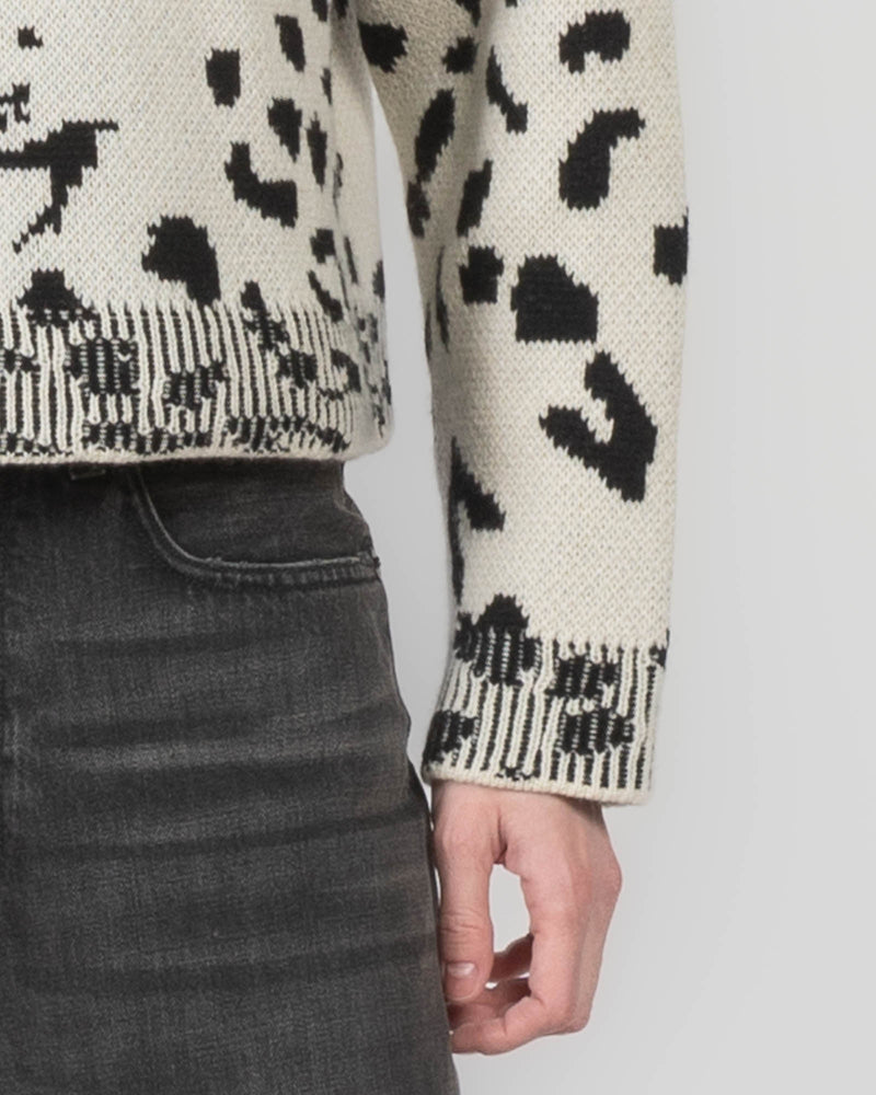 Snow Leopard Sweater
