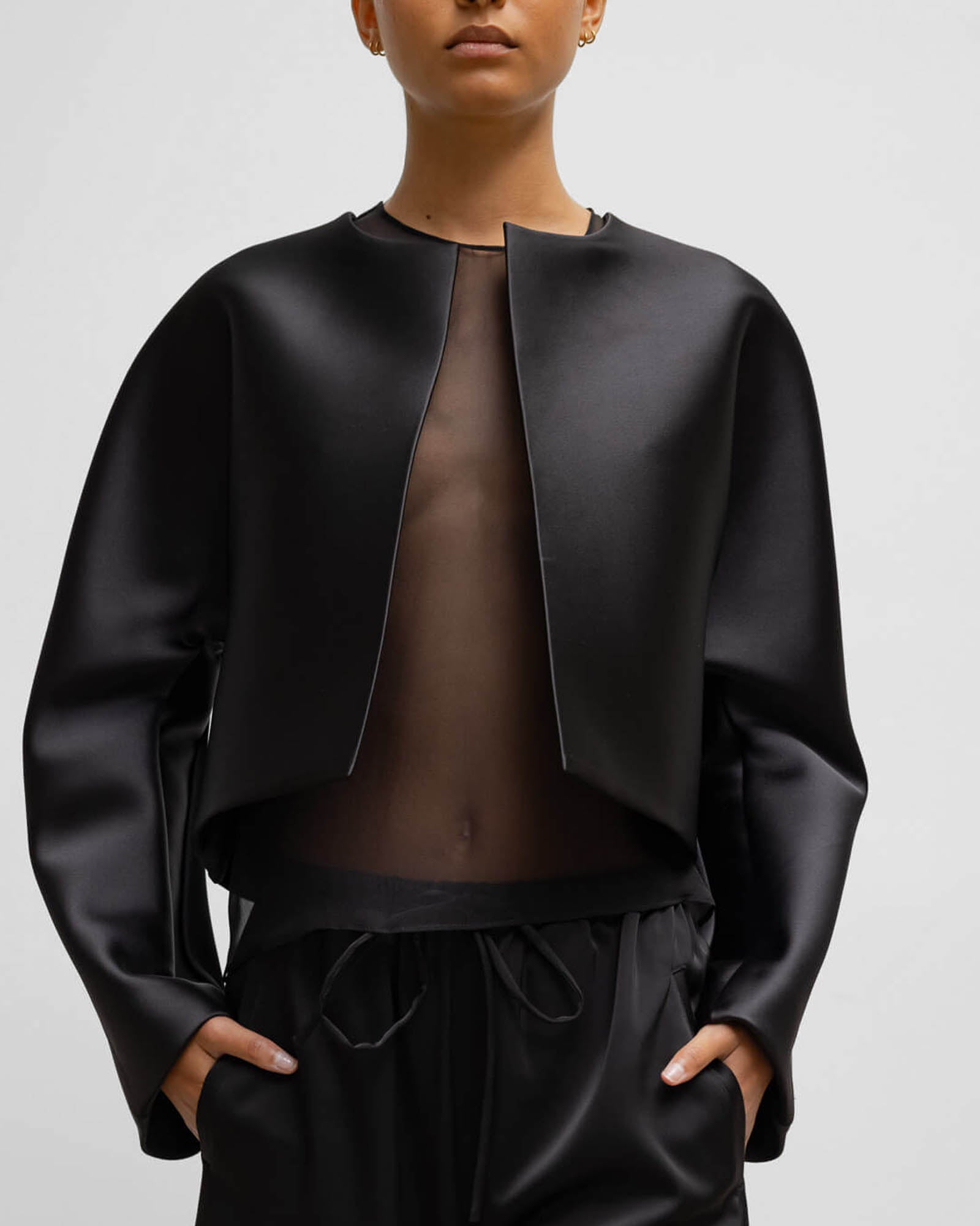 LESET Bobbi Crop Jacket