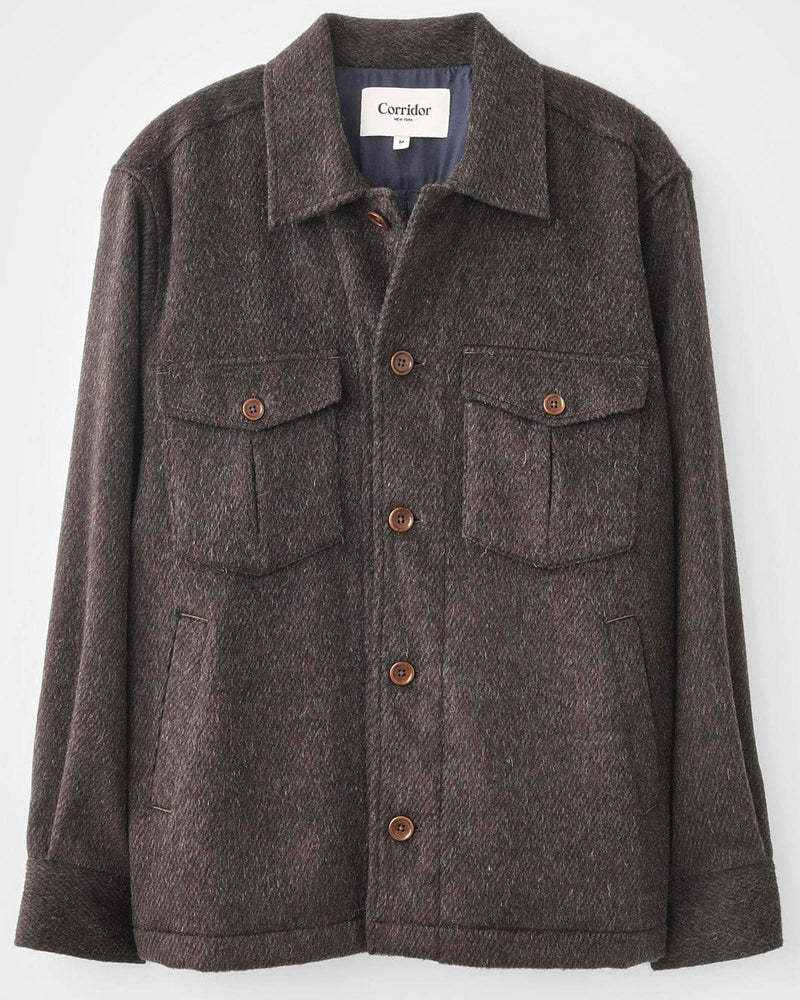 Wool Shag Jacket