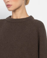 Deep Raglan Easy Sweater