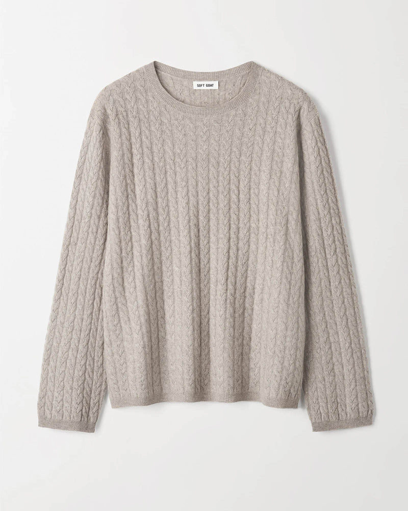 Oversized Cable Knit Sweater