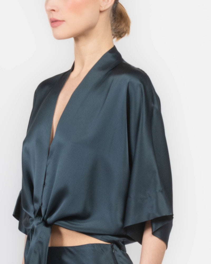 Dolman Tie Blouse