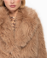 Faux Fur Bomber Jacket