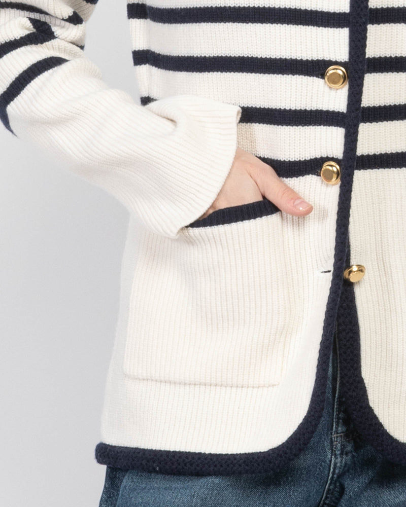 Nancy Stripe Cardigan