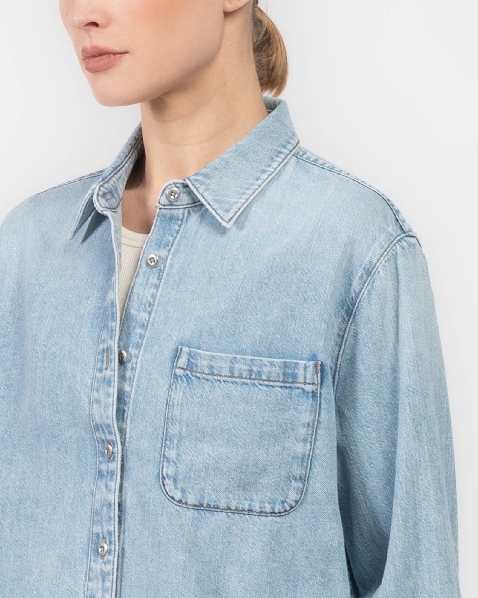 Featherweight Crop Shirt