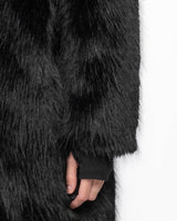 Faux Fur Mid Coat