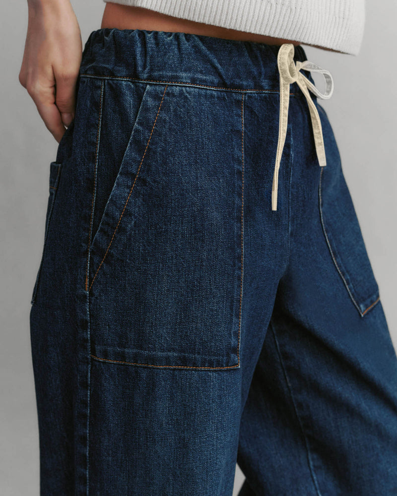 Drawstring Jeans