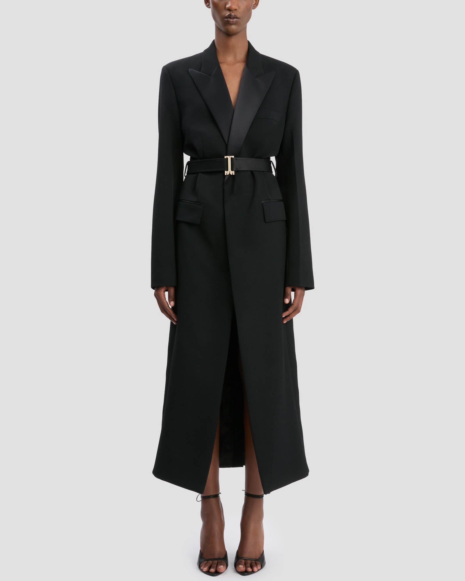 Belted Tailored Coat