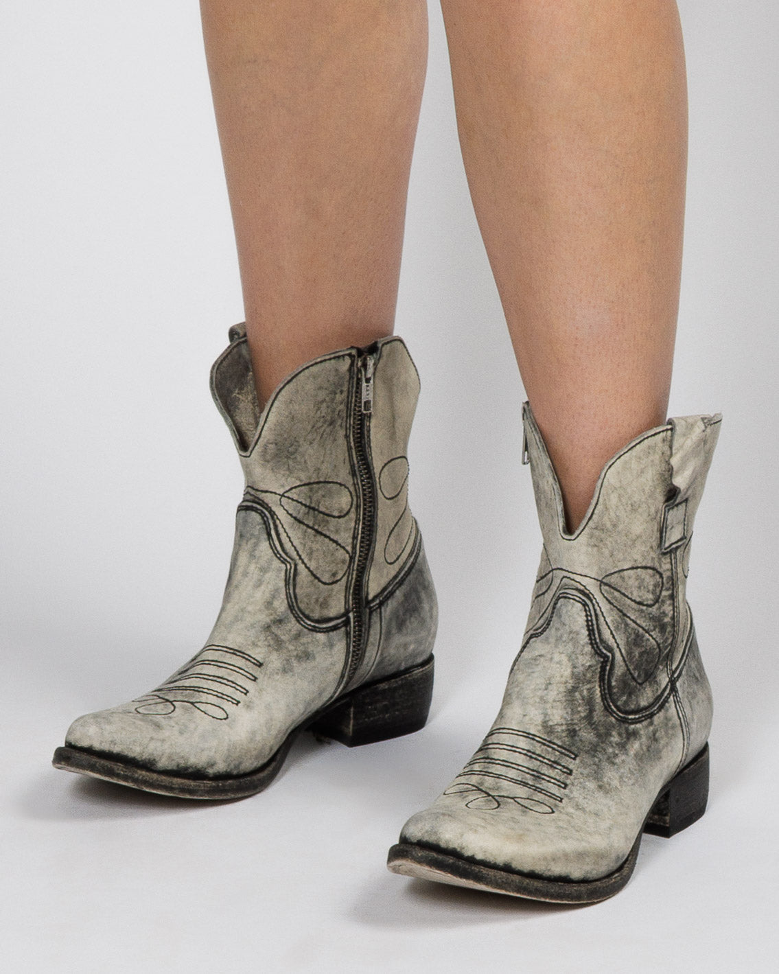 Horse Nappa Washed Boot