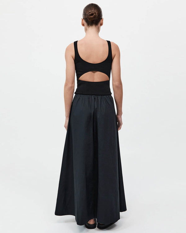 Bateau Cutout Dress
