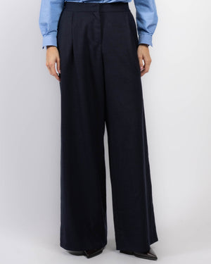 Flannel Wool Trousers