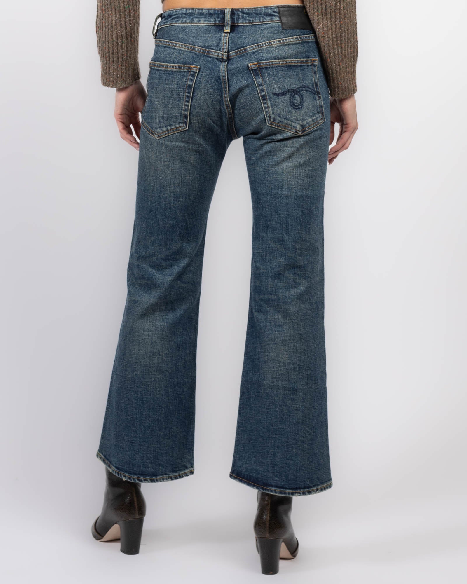 R13 Joan Kick Flare Jeans
