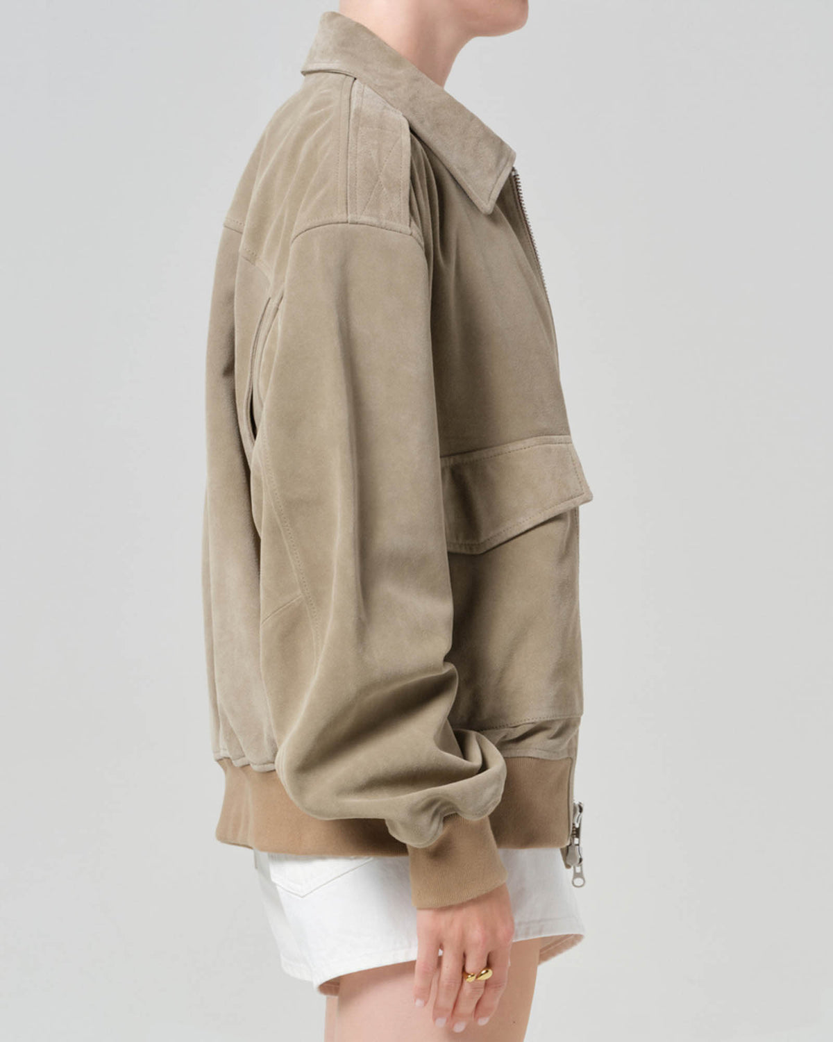 CITIZENS OF HUMANITY Vivienne Suede Jacket