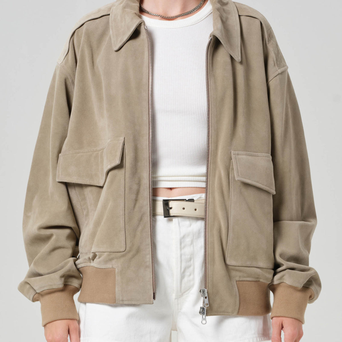 CITIZENS OF HUMANITY Vivienne Suede Jacket
