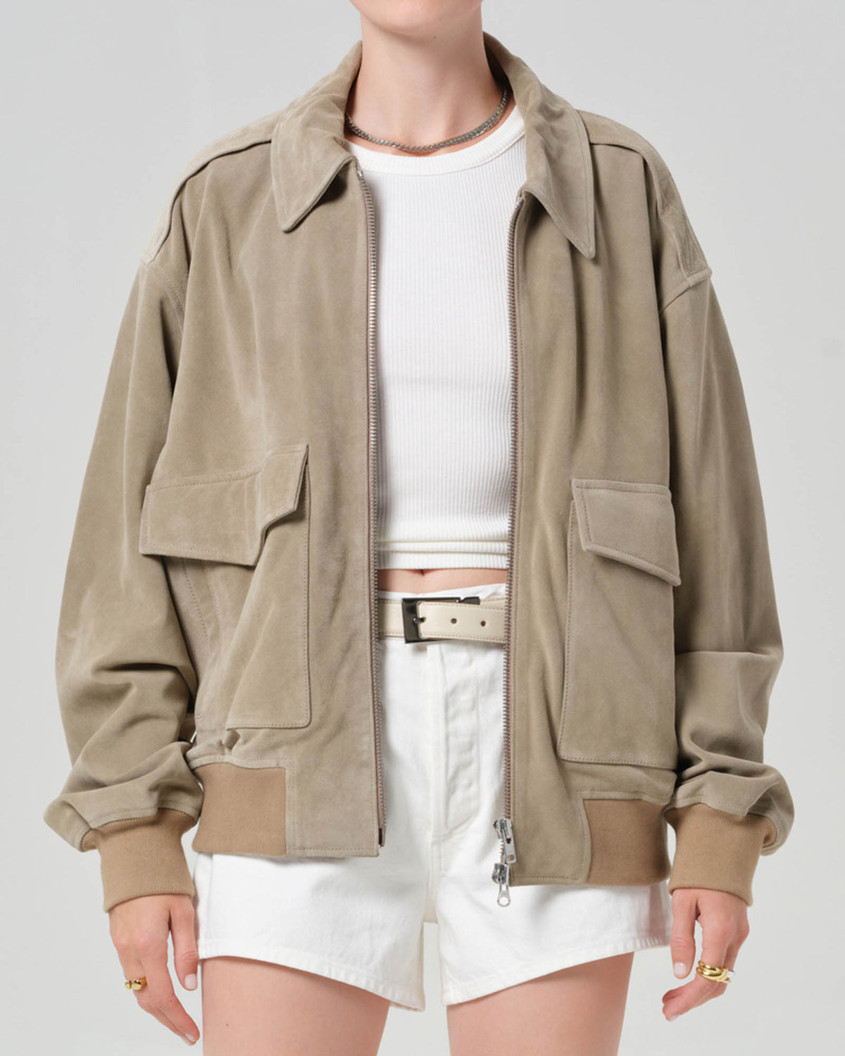 CITIZENS OF HUMANITY Vivienne Suede Jacket
