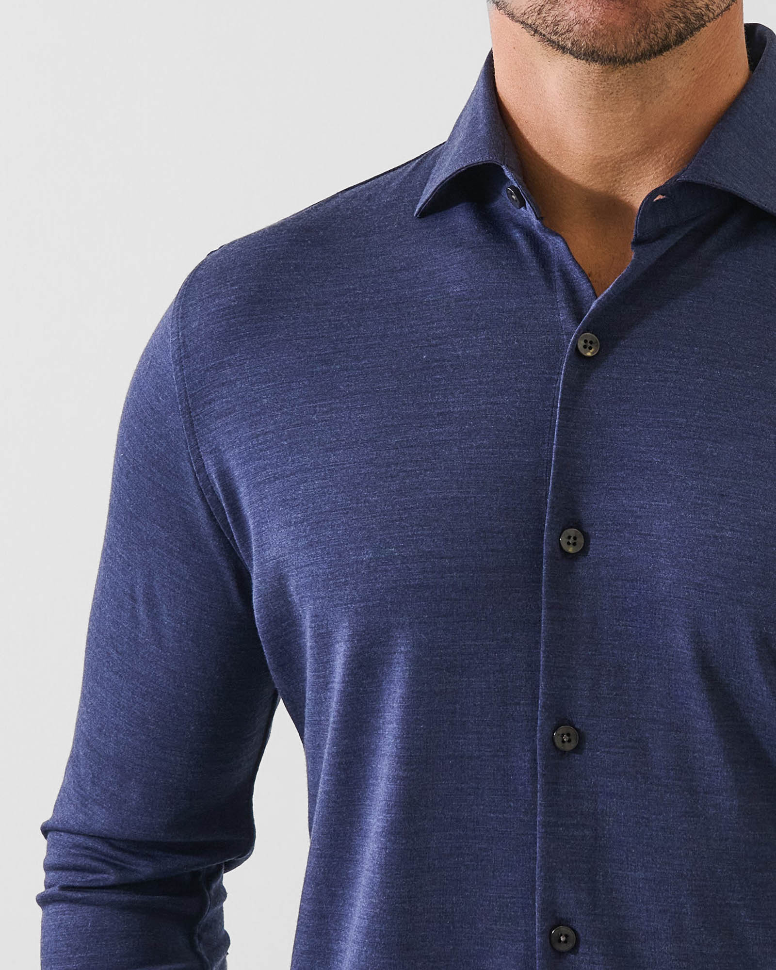 Long Sleeve Wool Shirt