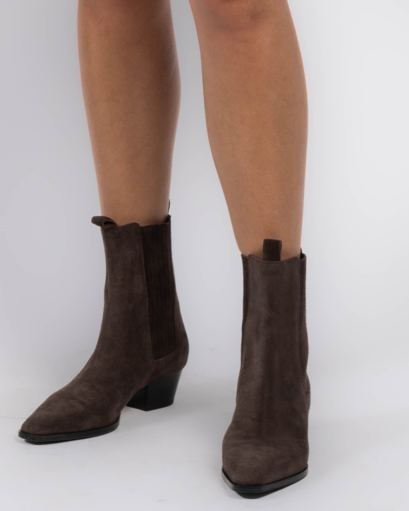 Bottes en daim Agata